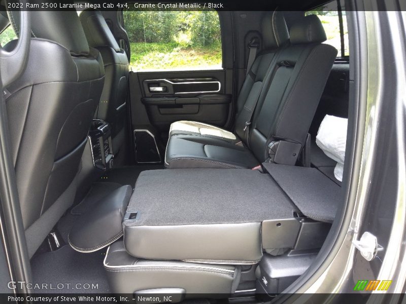 Rear Seat of 2022 2500 Laramie Mega Cab 4x4