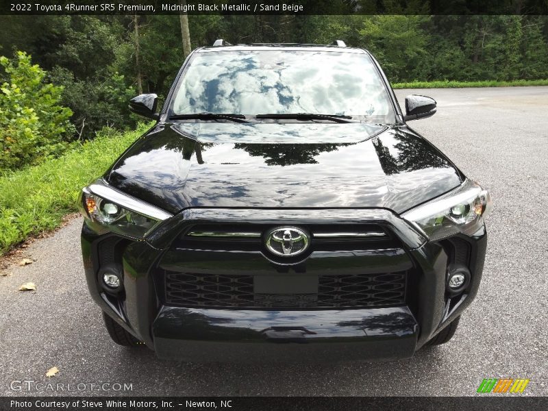 Midnight Black Metallic / Sand Beige 2022 Toyota 4Runner SR5 Premium