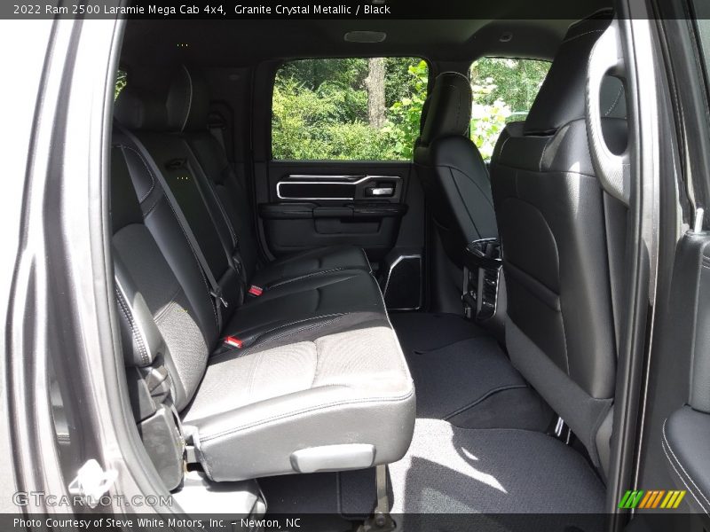 Rear Seat of 2022 2500 Laramie Mega Cab 4x4