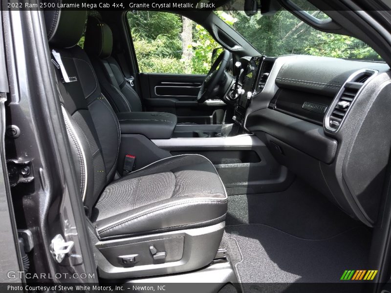 Front Seat of 2022 2500 Laramie Mega Cab 4x4