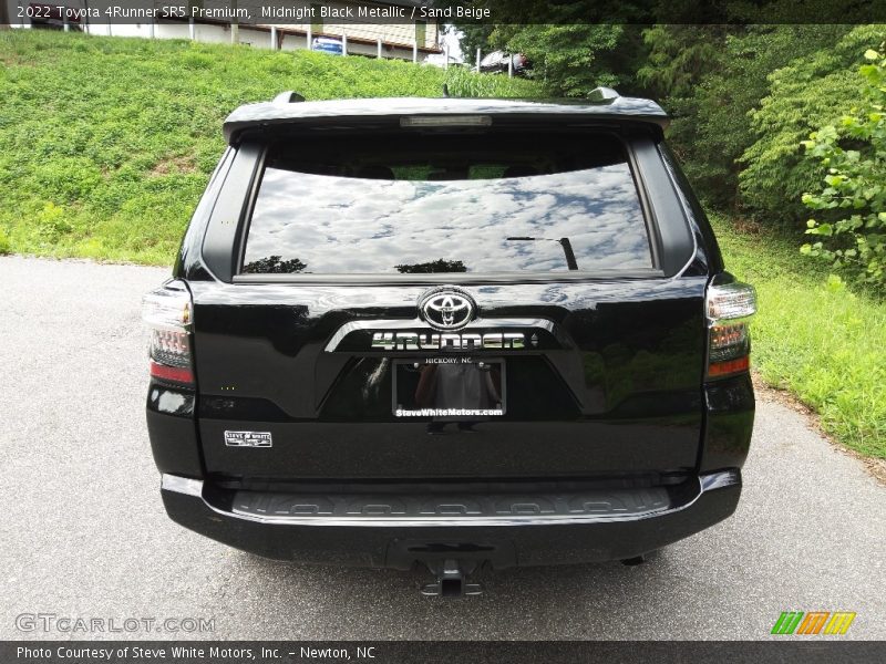 Midnight Black Metallic / Sand Beige 2022 Toyota 4Runner SR5 Premium