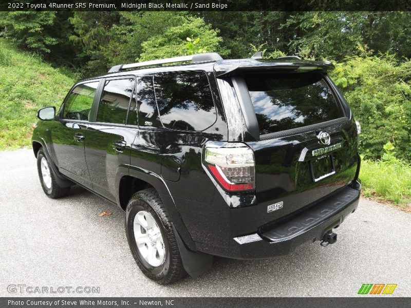 Midnight Black Metallic / Sand Beige 2022 Toyota 4Runner SR5 Premium