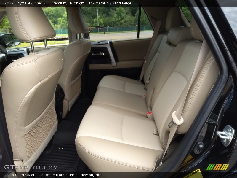 Rear Seat of 2022 4Runner SR5 Premium