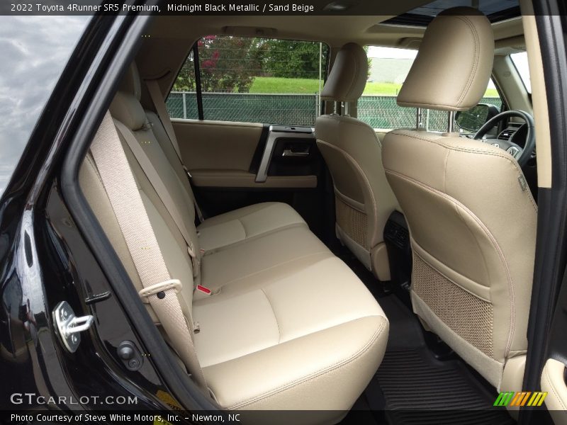 Rear Seat of 2022 4Runner SR5 Premium