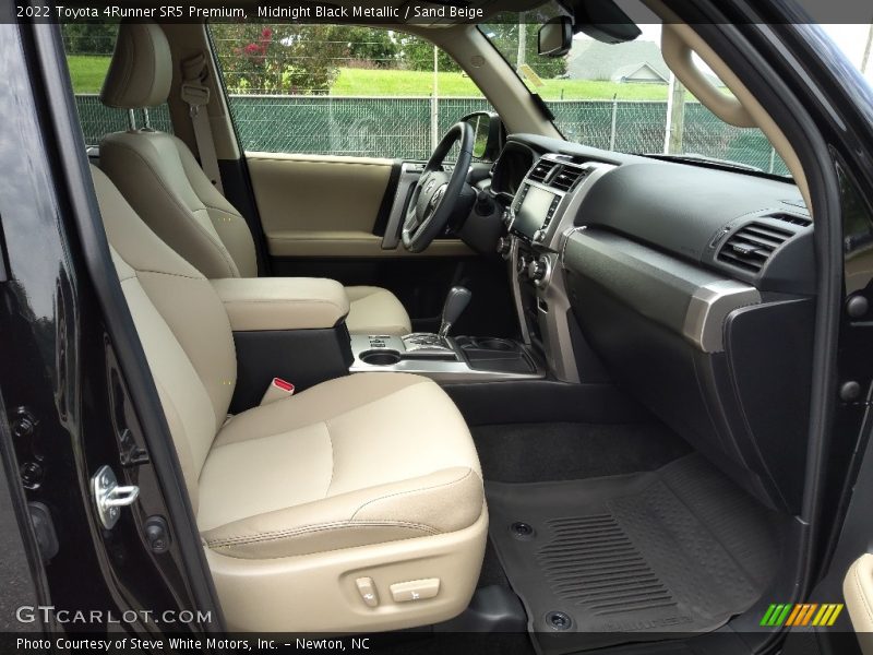 Front Seat of 2022 4Runner SR5 Premium