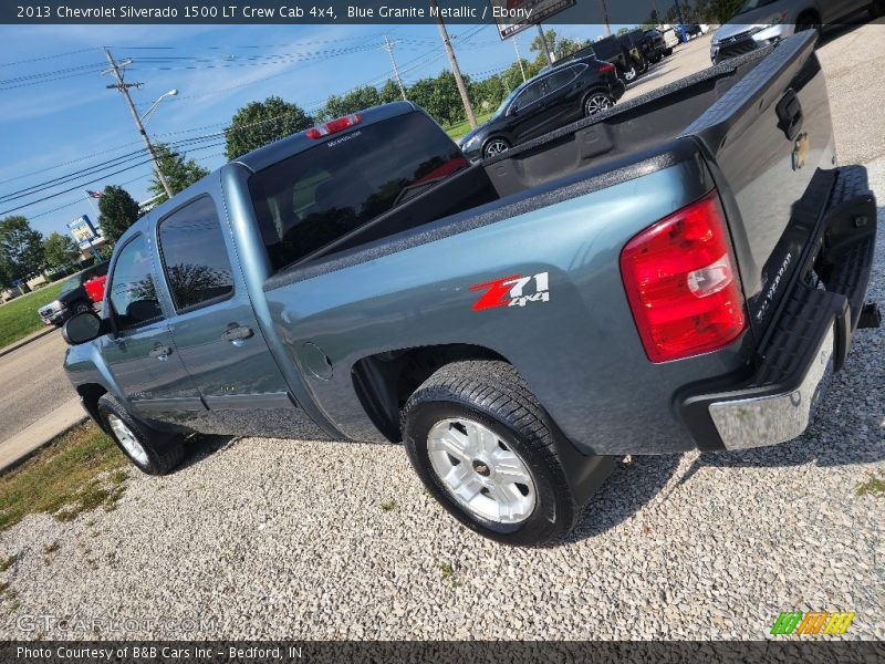 Blue Granite Metallic / Ebony 2013 Chevrolet Silverado 1500 LT Crew Cab 4x4