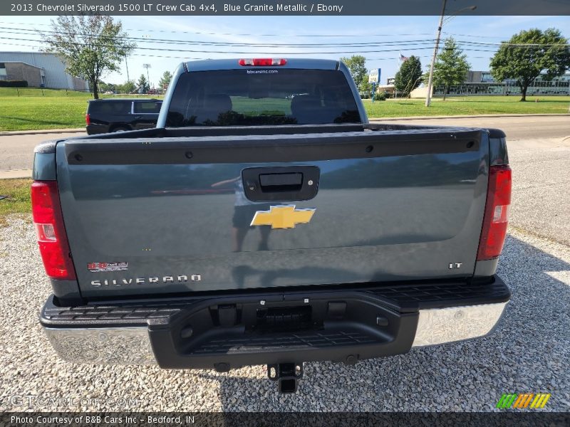 Blue Granite Metallic / Ebony 2013 Chevrolet Silverado 1500 LT Crew Cab 4x4