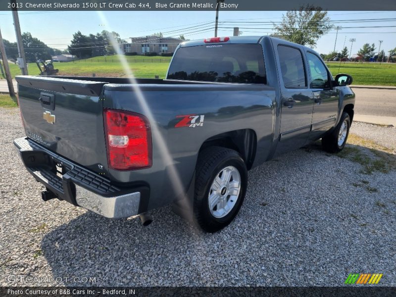 Blue Granite Metallic / Ebony 2013 Chevrolet Silverado 1500 LT Crew Cab 4x4