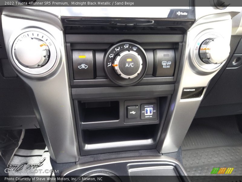 Controls of 2022 4Runner SR5 Premium