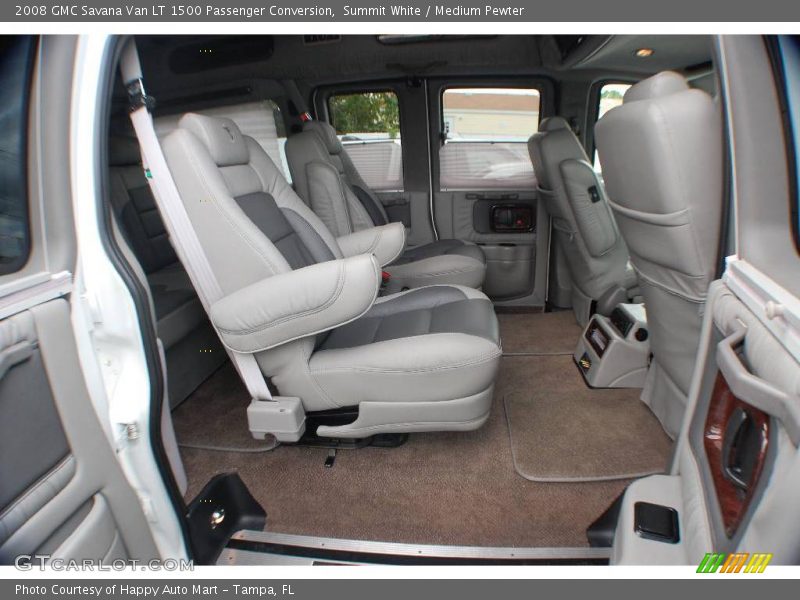 Summit White / Medium Pewter 2008 GMC Savana Van LT 1500 Passenger Conversion