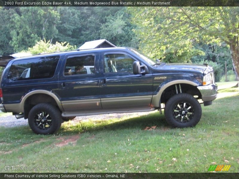  2003 Excursion Eddie Bauer 4x4 Medium Wedgewood Blue Metallic