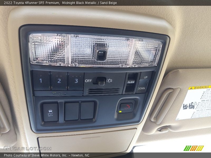 Midnight Black Metallic / Sand Beige 2022 Toyota 4Runner SR5 Premium