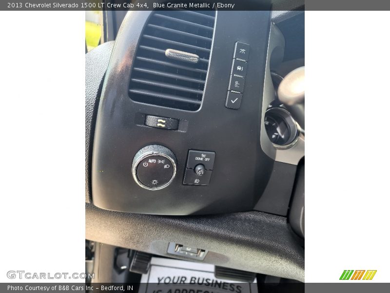 Blue Granite Metallic / Ebony 2013 Chevrolet Silverado 1500 LT Crew Cab 4x4
