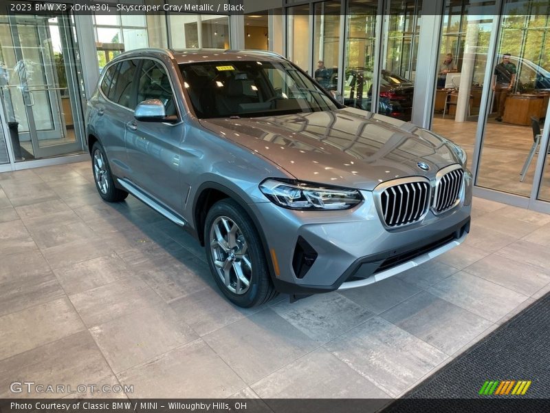 Skyscraper Gray Metallic / Black 2023 BMW X3 xDrive30i