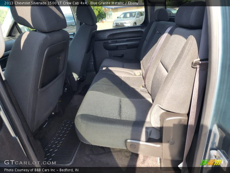 Blue Granite Metallic / Ebony 2013 Chevrolet Silverado 1500 LT Crew Cab 4x4