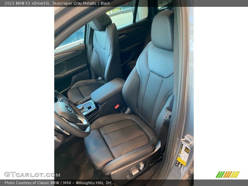 Skyscraper Gray Metallic / Black 2023 BMW X3 xDrive30i
