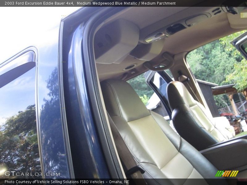 Medium Wedgewood Blue Metallic / Medium Parchment 2003 Ford Excursion Eddie Bauer 4x4