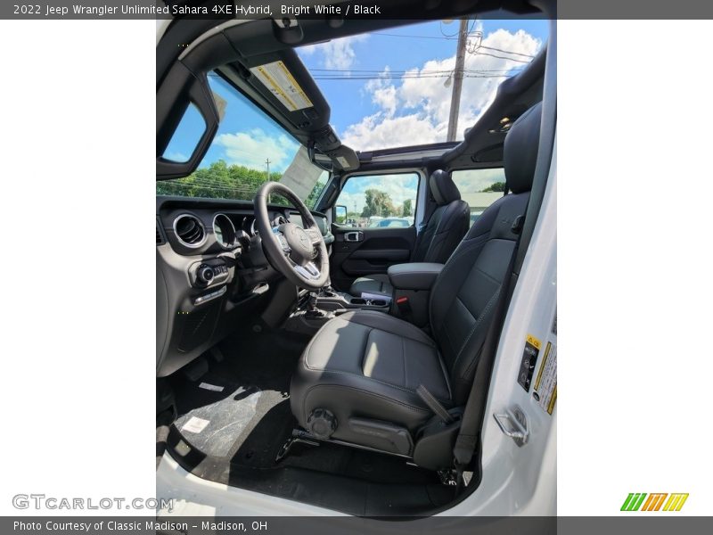 Bright White / Black 2022 Jeep Wrangler Unlimited Sahara 4XE Hybrid