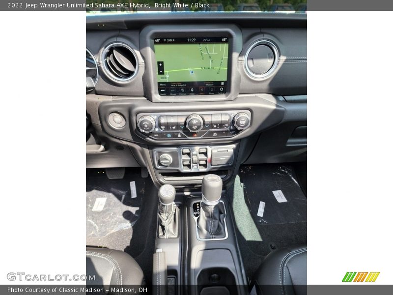Bright White / Black 2022 Jeep Wrangler Unlimited Sahara 4XE Hybrid