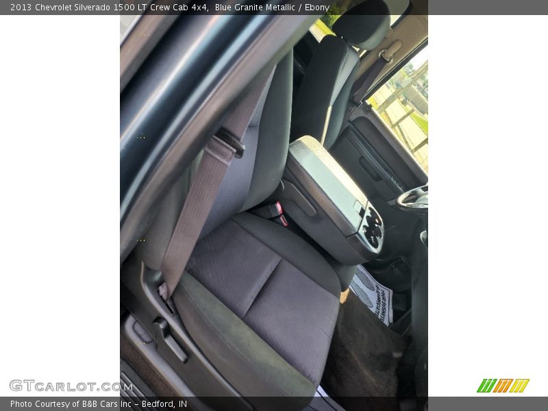 Blue Granite Metallic / Ebony 2013 Chevrolet Silverado 1500 LT Crew Cab 4x4