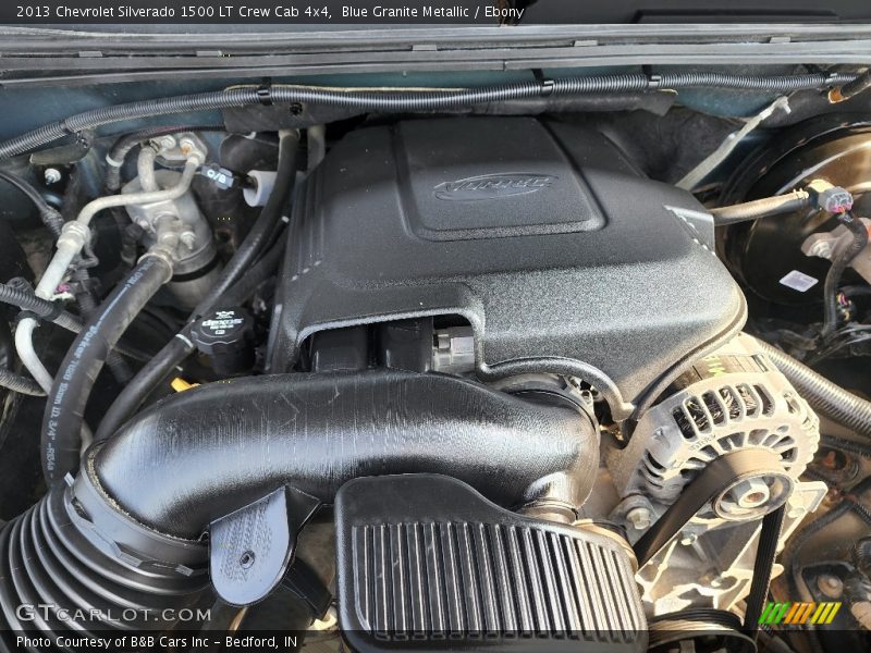 Blue Granite Metallic / Ebony 2013 Chevrolet Silverado 1500 LT Crew Cab 4x4