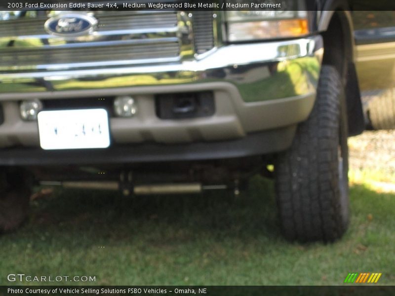Medium Wedgewood Blue Metallic / Medium Parchment 2003 Ford Excursion Eddie Bauer 4x4