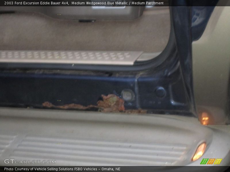 Medium Wedgewood Blue Metallic / Medium Parchment 2003 Ford Excursion Eddie Bauer 4x4