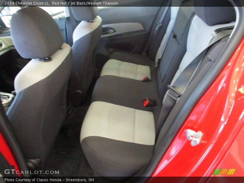 Red Hot / Jet Black/Medium Titanium 2014 Chevrolet Cruze LS