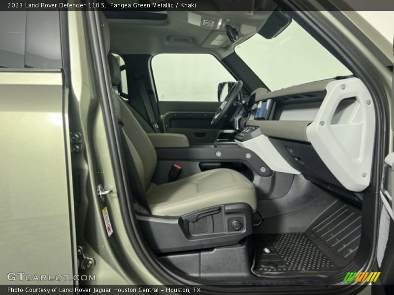 Front Seat of 2023 Defender 110 S