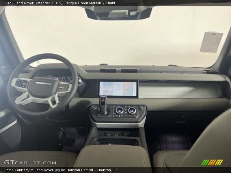 Dashboard of 2023 Defender 110 S