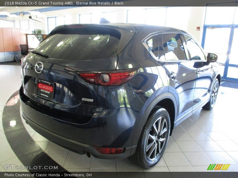 Eternal Blue Metallic / Black 2018 Mazda CX-5 Grand Touring AWD