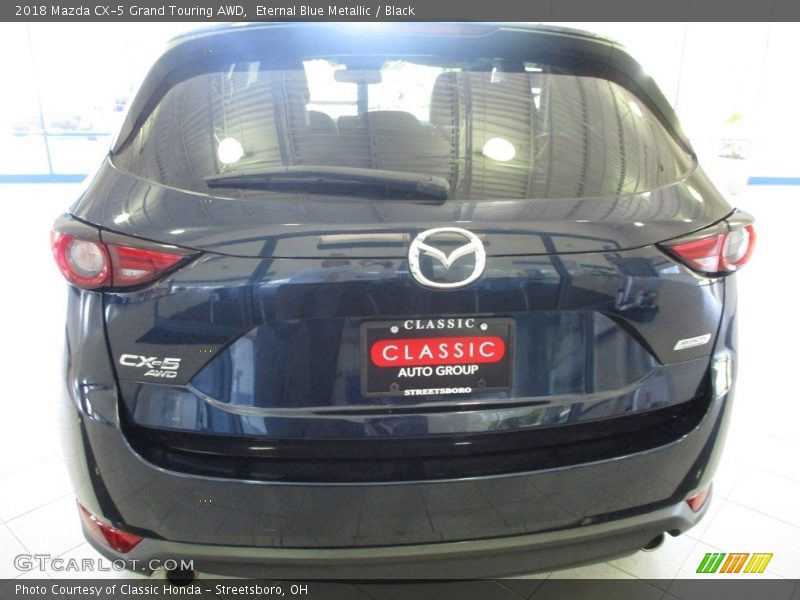 Eternal Blue Metallic / Black 2018 Mazda CX-5 Grand Touring AWD