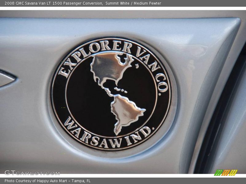 Summit White / Medium Pewter 2008 GMC Savana Van LT 1500 Passenger Conversion