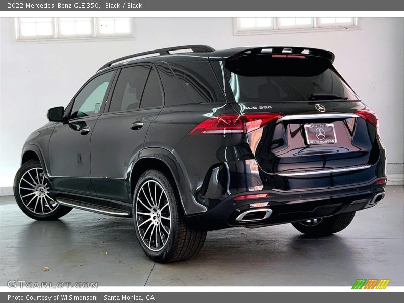 Black / Black 2022 Mercedes-Benz GLE 350