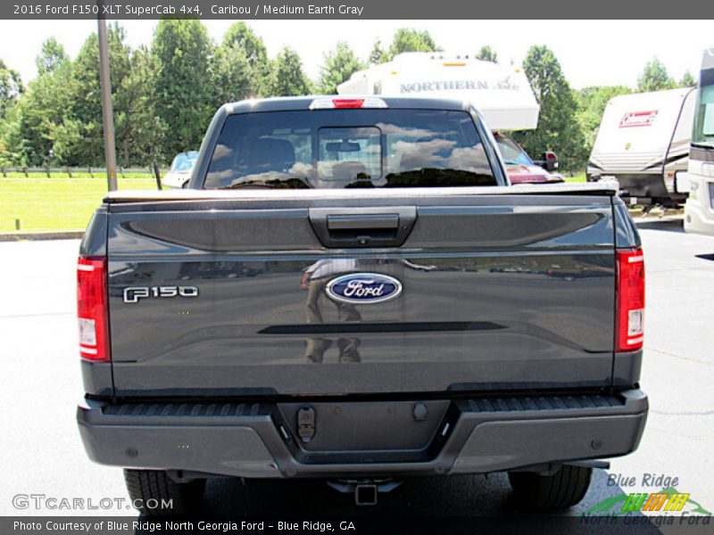 Caribou / Medium Earth Gray 2016 Ford F150 XLT SuperCab 4x4