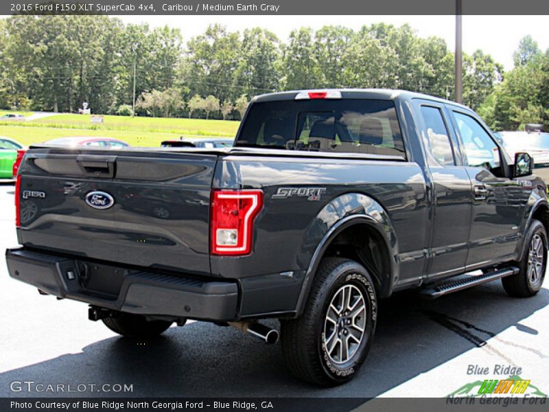 Caribou / Medium Earth Gray 2016 Ford F150 XLT SuperCab 4x4