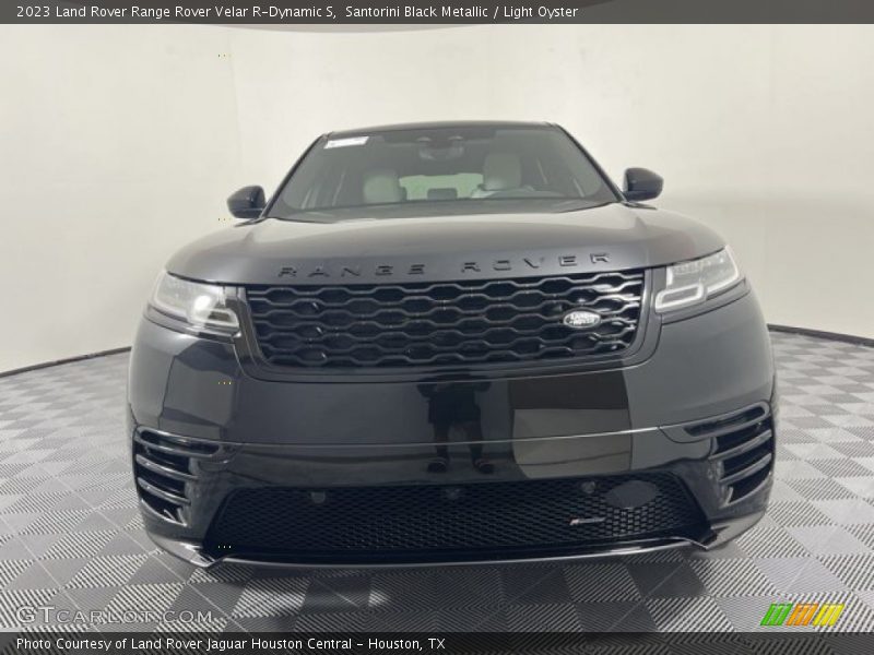 Santorini Black Metallic / Light Oyster 2023 Land Rover Range Rover Velar R-Dynamic S