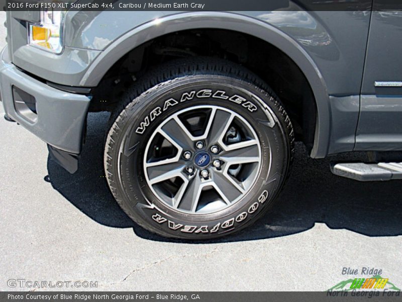 Caribou / Medium Earth Gray 2016 Ford F150 XLT SuperCab 4x4