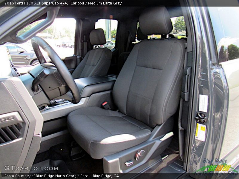 Caribou / Medium Earth Gray 2016 Ford F150 XLT SuperCab 4x4