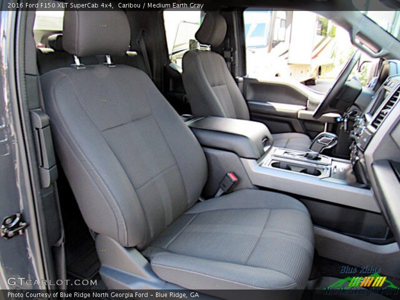 Caribou / Medium Earth Gray 2016 Ford F150 XLT SuperCab 4x4