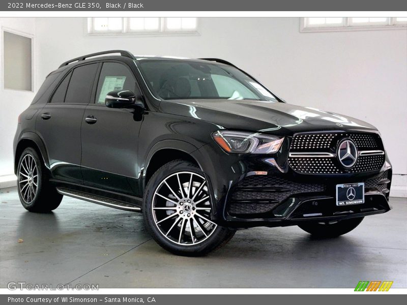 Black / Black 2022 Mercedes-Benz GLE 350