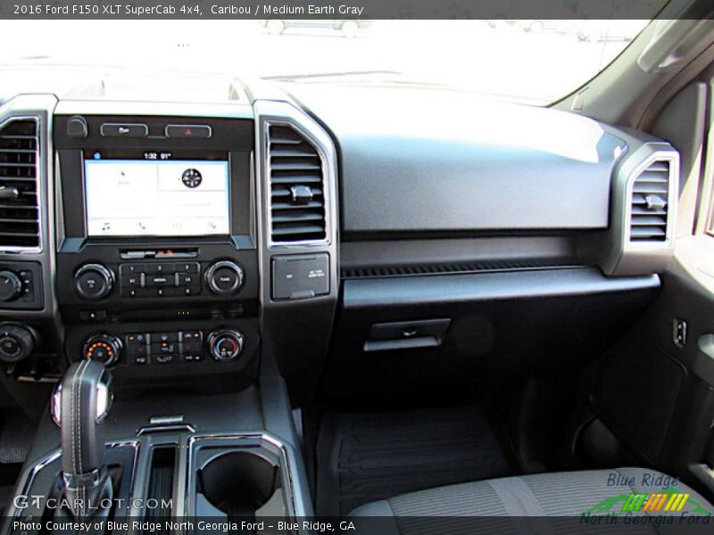 Caribou / Medium Earth Gray 2016 Ford F150 XLT SuperCab 4x4