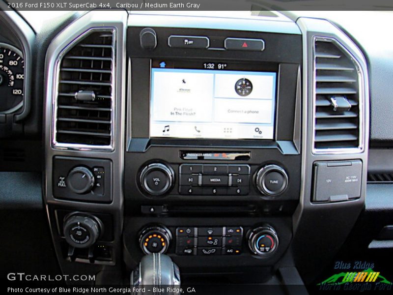 Caribou / Medium Earth Gray 2016 Ford F150 XLT SuperCab 4x4