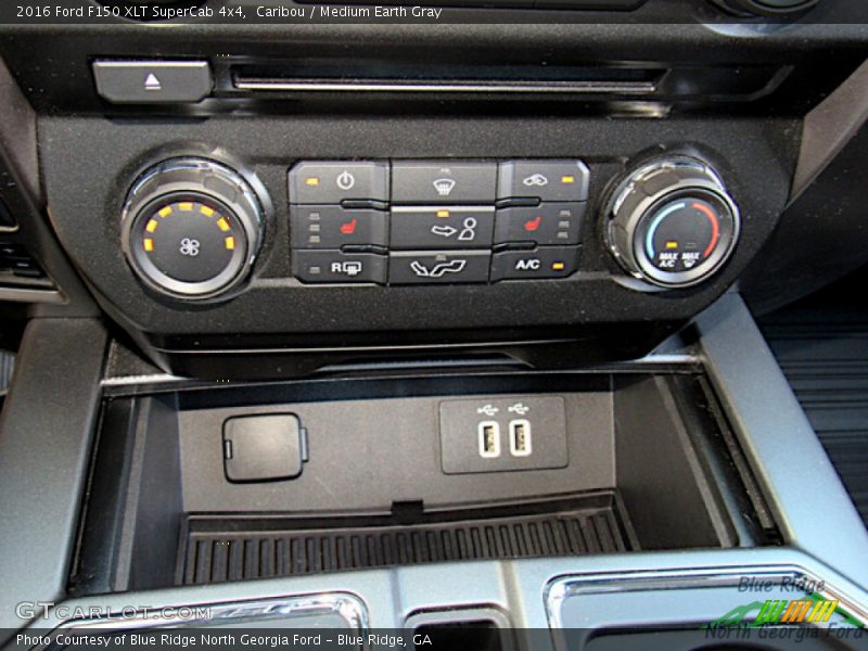 Caribou / Medium Earth Gray 2016 Ford F150 XLT SuperCab 4x4