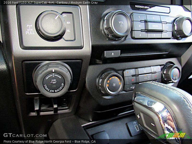 Caribou / Medium Earth Gray 2016 Ford F150 XLT SuperCab 4x4