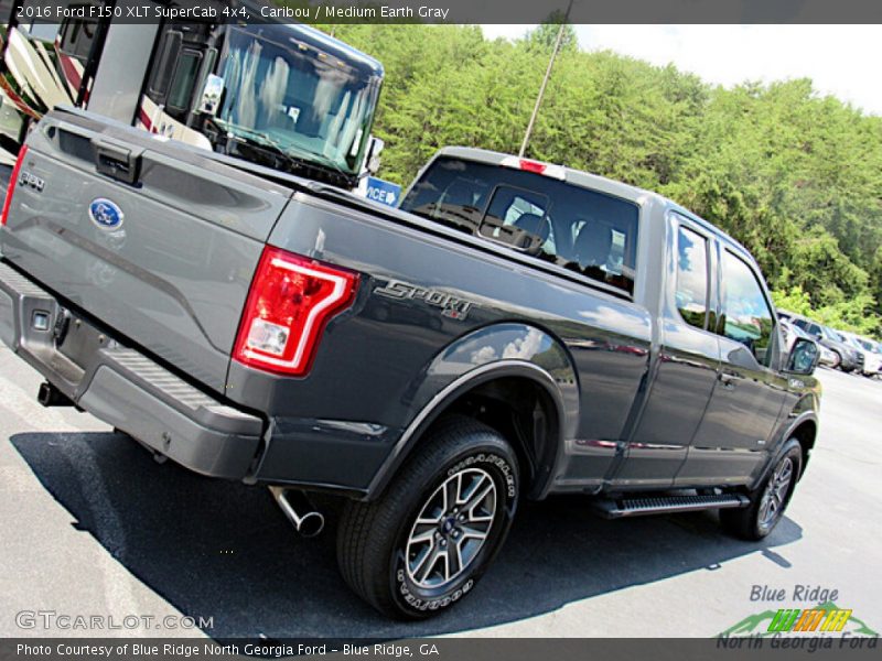 Caribou / Medium Earth Gray 2016 Ford F150 XLT SuperCab 4x4