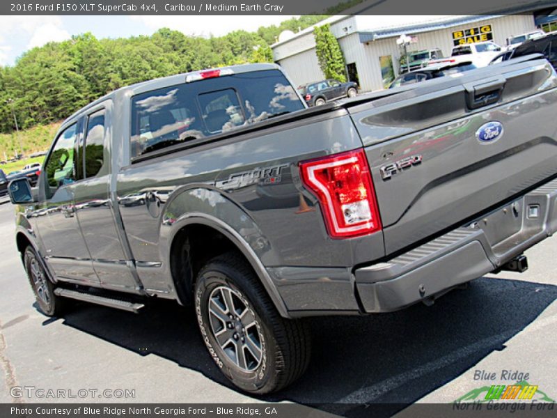 Caribou / Medium Earth Gray 2016 Ford F150 XLT SuperCab 4x4