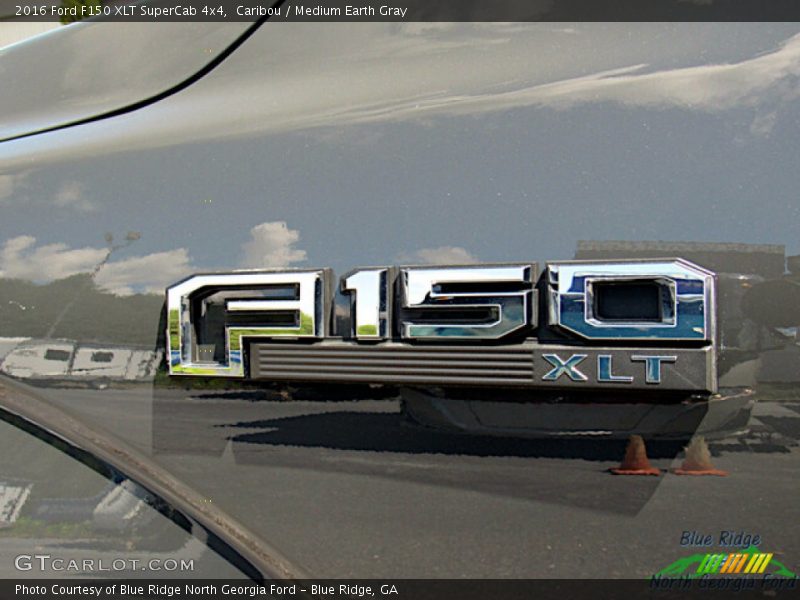 Caribou / Medium Earth Gray 2016 Ford F150 XLT SuperCab 4x4