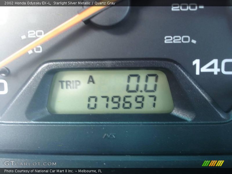 Starlight Silver Metallic / Quartz Gray 2002 Honda Odyssey EX-L