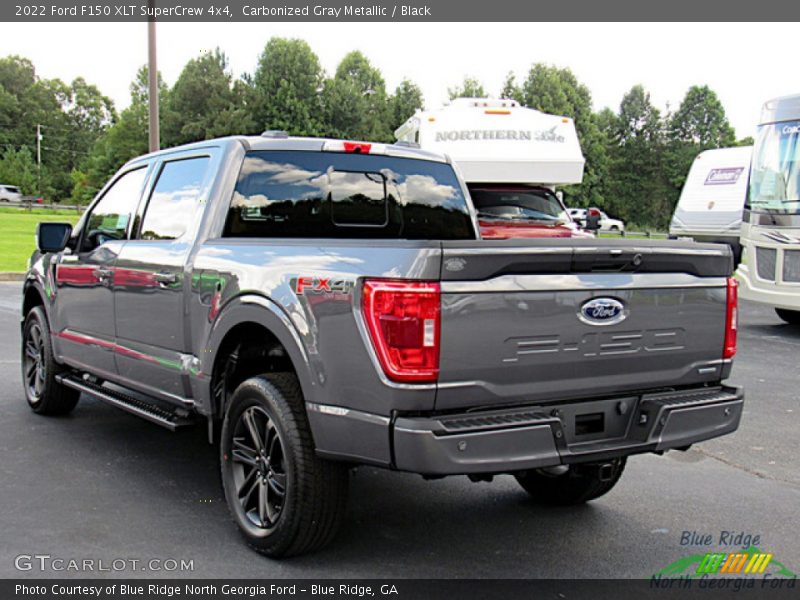 Carbonized Gray Metallic / Black 2022 Ford F150 XLT SuperCrew 4x4